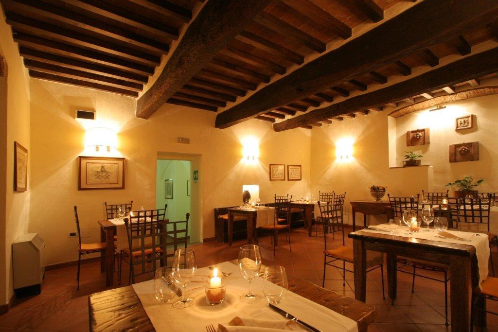 Relais Torre Santa Flora Ξενοδοχείο Subbiano Εστιατόριο φωτογραφία